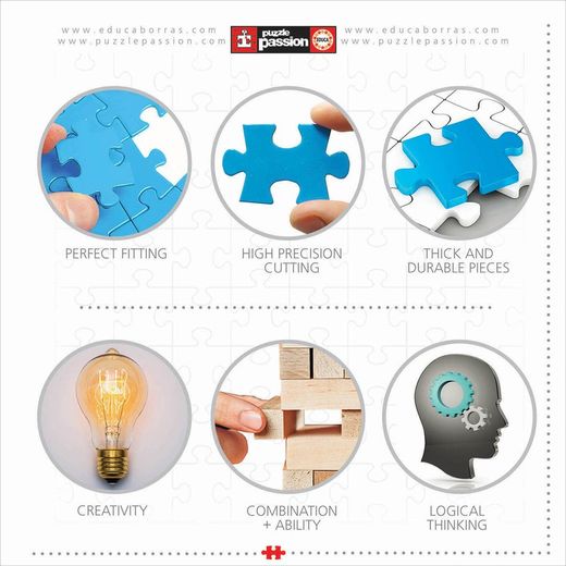 Bicicletta da campo lavanda - 1000 pezzi - Educa