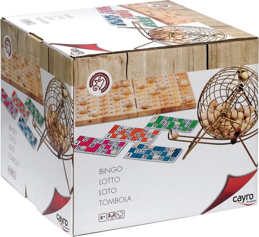 Bingo Deluxe de Madera - Cayro