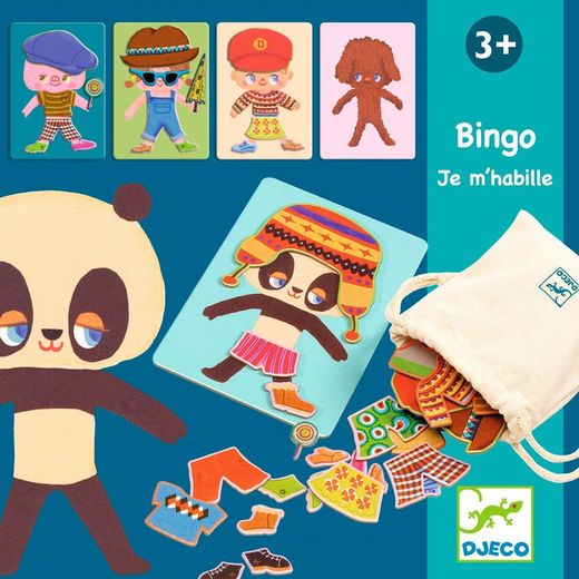 Bingo, ich habe dich gesehen - Pädagogisches Lottospiel - Djeco