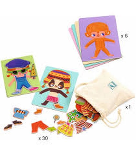 Bingo, ich habe dich gesehen - Pädagogisches Lottospiel - Djeco