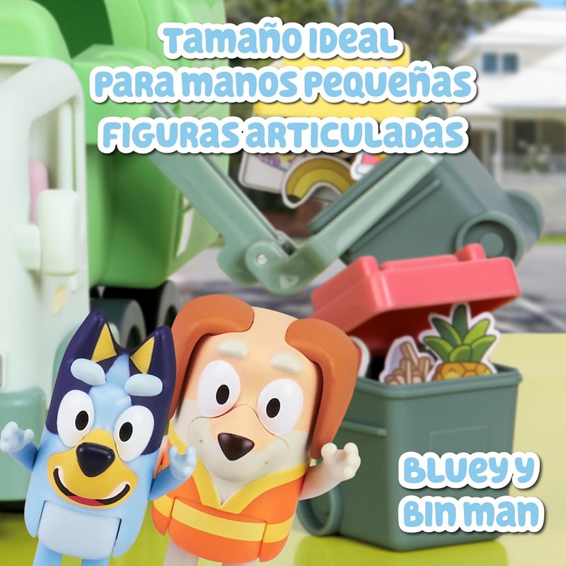 Bluey - Confezione da 2 personaggi di ristoranti fantasiosi — Juguetesland