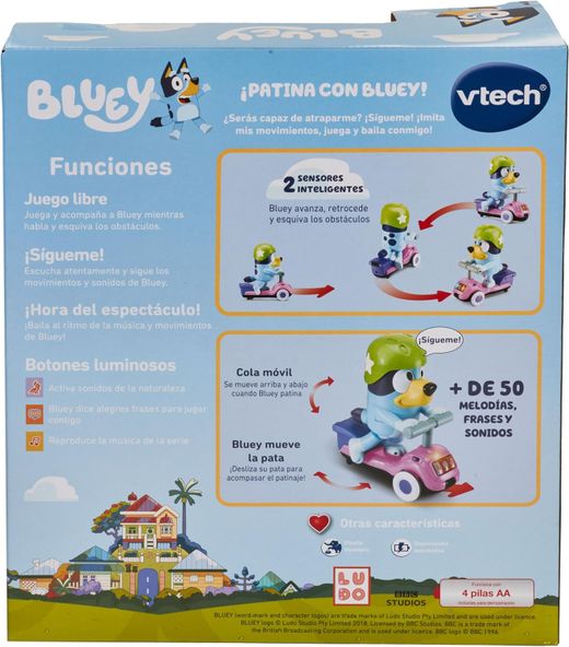 Bluey — Интерактивный скутер-мотоцикл — Vtech