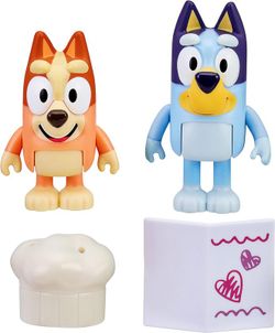 Bluey - Confezione da 2 personaggi di ristoranti fantasiosi