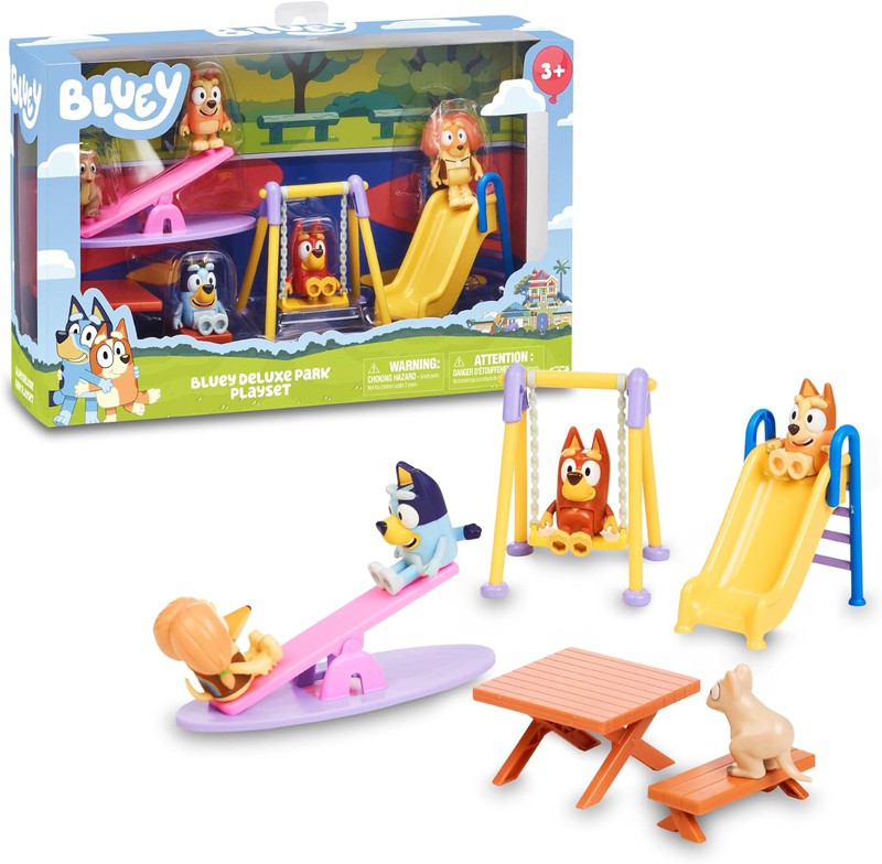 Bluey Playset Deluxe Parco — Juguetesland