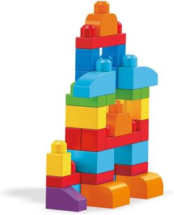 Mala com blocos de construção - Mega Blocks