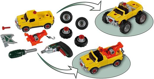 Bosch Truck Set, 3 in 1, per il montaggio di 3 diverse versioni