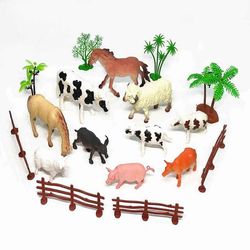 Farm Animals Pot 18 Pieces