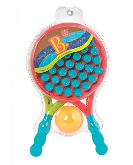 B.Paddle Popper - Набор лопаток с мячом - B.Toys