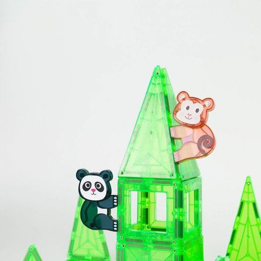 Braintoys - Imanimals Wild Jungle 5 Teile - Magnetisches Bauset