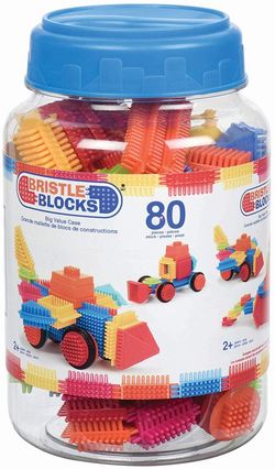 BRISTLE BLOCKS BOTE DE 80 PIEZAS
