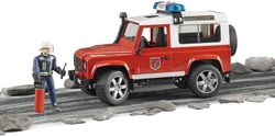 Bruder - Toy Car, Fire LAND ROVER DEFENDER