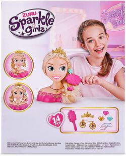Princess Bust +14 Аксессуары для волос - Zuru Sparkle Girlz