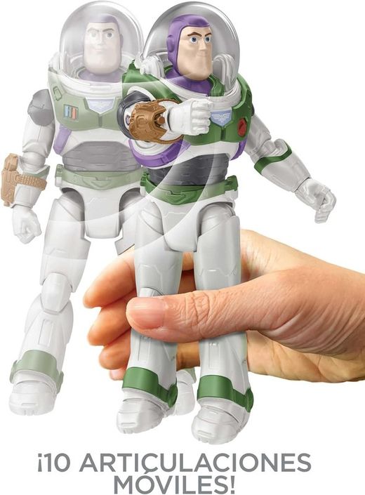 Buzz Lightyear equipaggiato per la missione