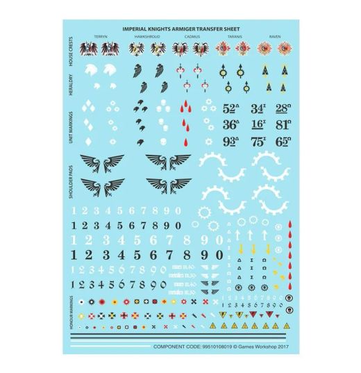 Cavalieri Armigeri (Cavalieri Imperiali) - Warhammer 40.000