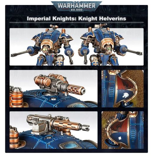Cavalieri Armigeri (Cavalieri Imperiali) - Warhammer 40.000