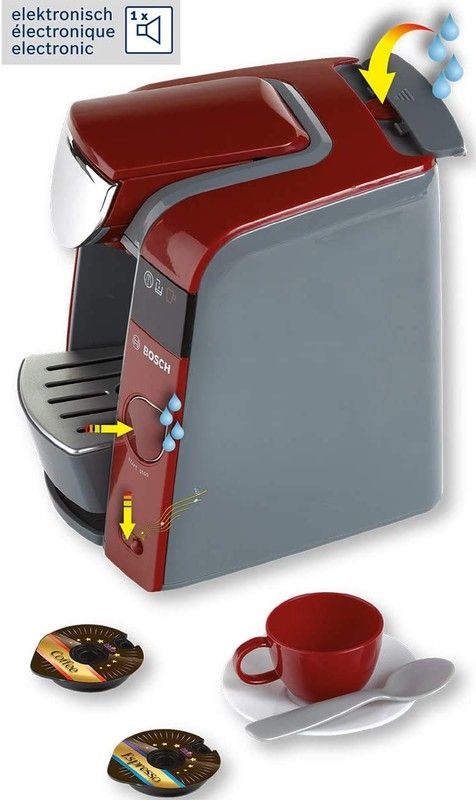 Bosch Kaffeemaschine mit Lichtern und Geräuschen