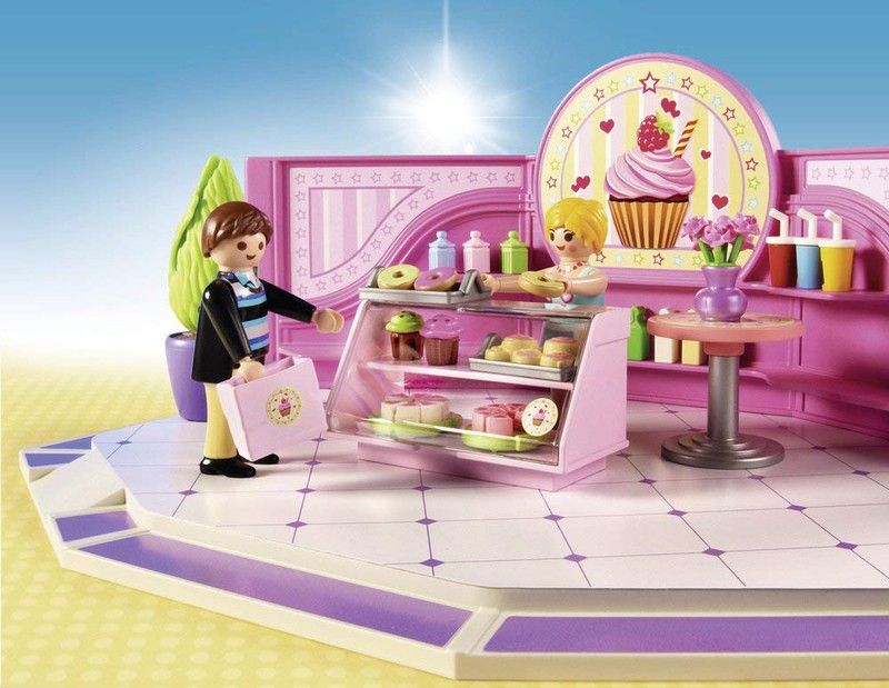 playmobil cafe cupcake
