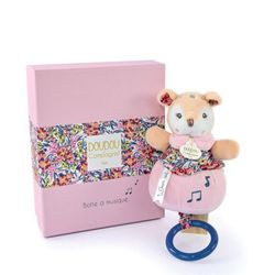 Caja de música Doudou & compagnie Boh'aime - Faon [Tamaño 24 cm]