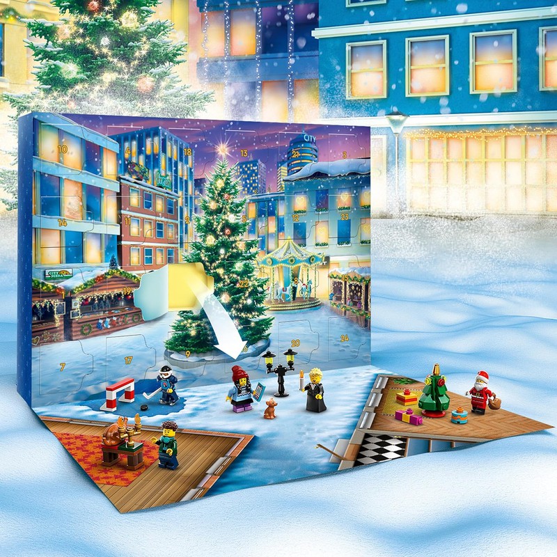 Calendrier de l'Avent 24 Cadeaux - Lego City — Juguetesland