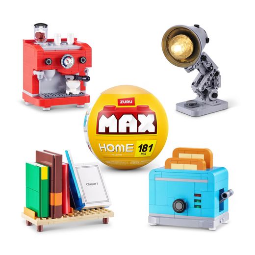 Capsula Sorpresa - MAX Premium Home S1 - Hasta 181 Piezas - Zuru