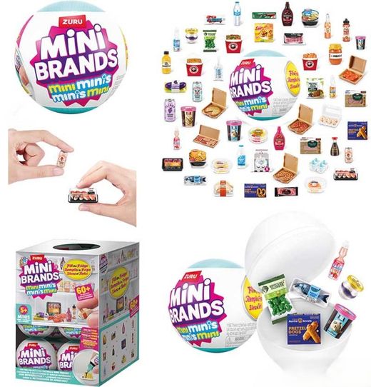 Capsula Sorpresa - Mini Brands Mini Minis - Llena La Nevera - Zuru