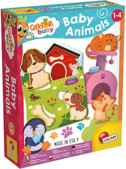 Carotina Baby - Trío Bebé Animales - Lisciani