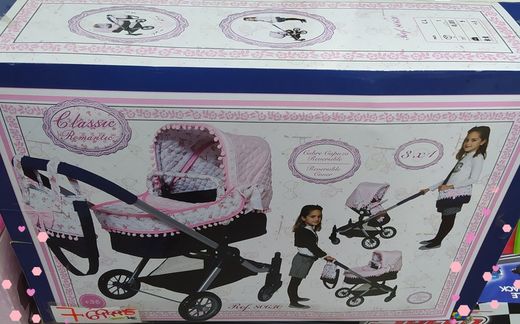 Carrito 3 En 1 Classic Romantic - DeCuevas