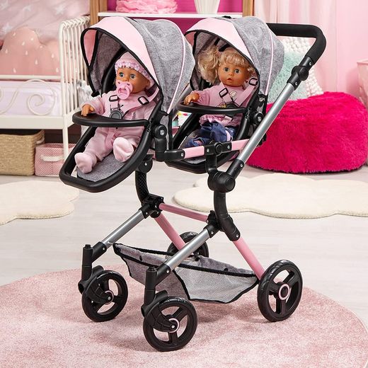Carrito de muñecas Twin Neo con Capota – Bayer