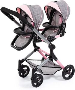 Carrito de muñecas Twin Neo con Capota – Bayer