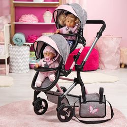 Carrito de muñecas Twin Neo con Capota – Bayer