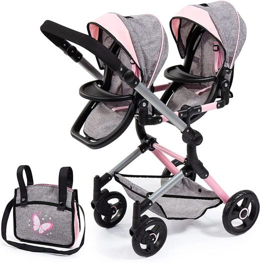Carrito de muñecas Twin Neo con Capota – Bayer