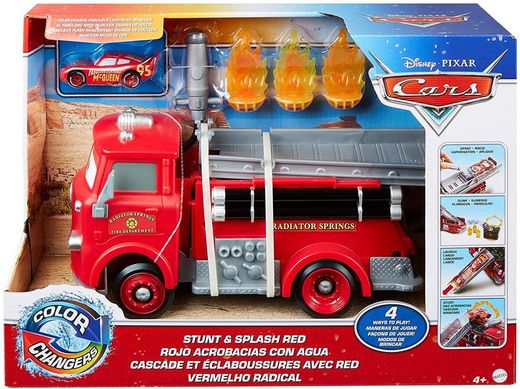 Cars - Camión de Bomberos  con accesorios para Acrobacias