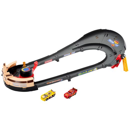 Cars NASCAR - Spurwechsel-Rennpaket - Mattel