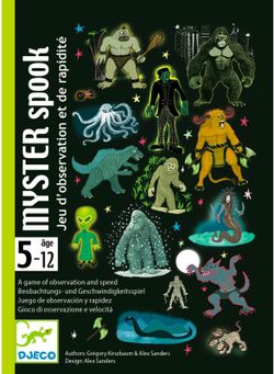 Cartas Myster Spook - Djeco