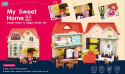 Casa de Muñecas Sweet Home con Luces y sonido + AccesoriosLuces y Sonidos