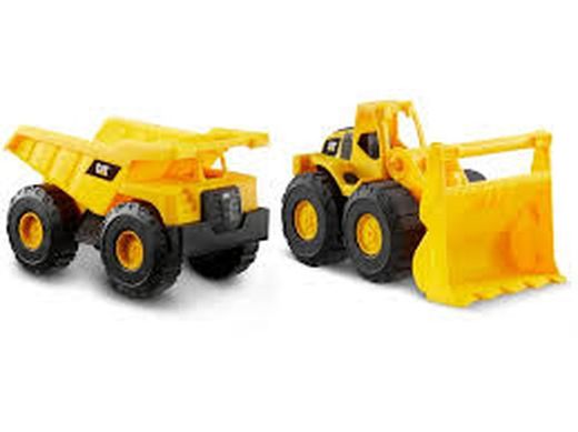 Cat Pack 2 Veículos de Construção 26 cm