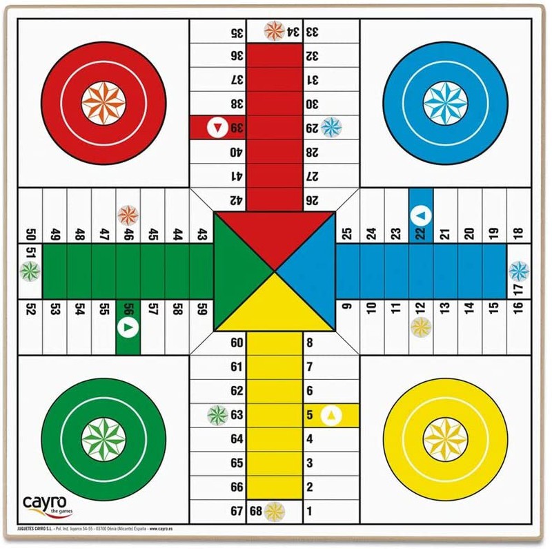 JOGOS TRADICIONAIS EM MADEIRA - LUDO