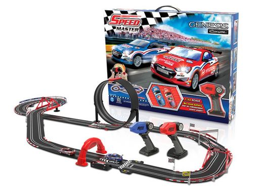 Circuito genesis con Looping y 2 coches