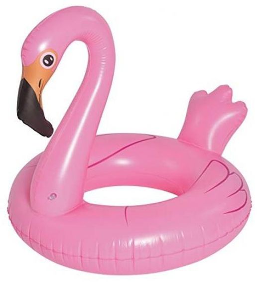 Runder Flamingo - 116 cm x 105 cm x 95 cm - Jilong