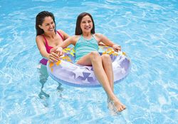 Circular hinchable estrellas 91 cm, 3 Colores