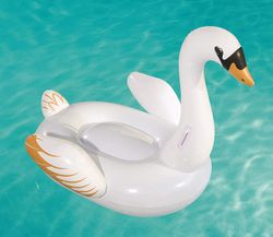 Cygne gonflable pour enfants - 122 x 122 cm. -Meilleur moyen