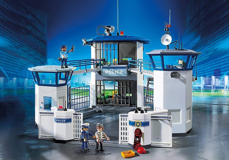 playmobil city action comisaria de policia