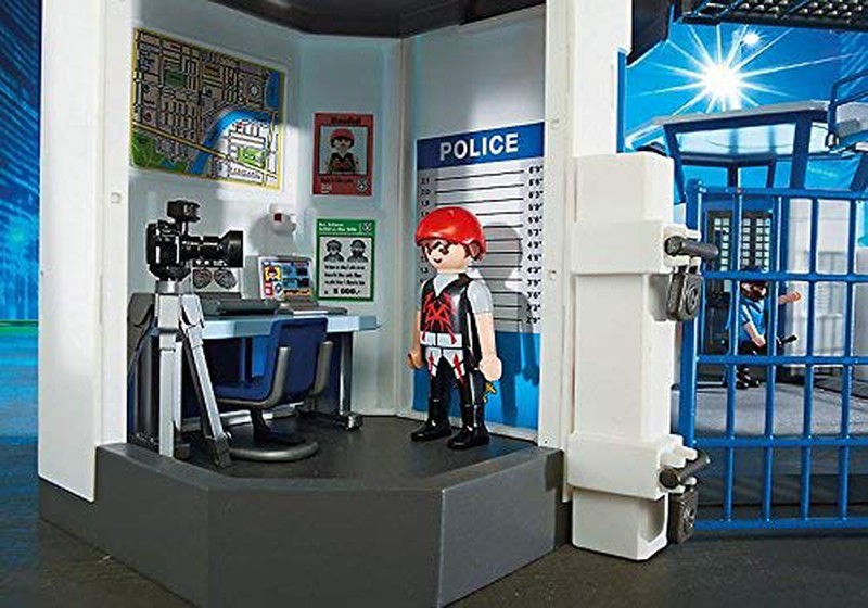 playmobil city action comisaria de policia