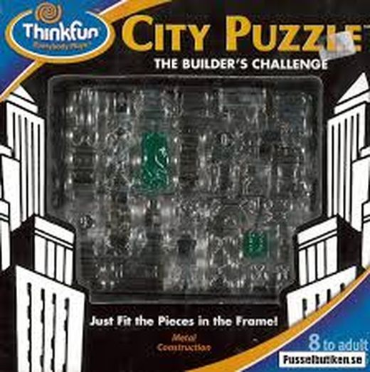 Quebra-cabeça da cidade - O desafio do construtor - Thinkfun