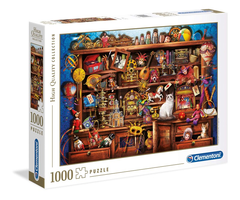 Clementoni- Puzzle 1000 pièces Ye Old Shoppe