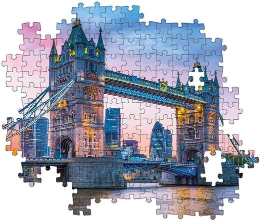 Clementoni- Tower Bridge Sunset Puzzle 1500 peças