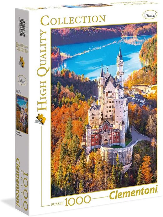 Clementoni - Puzzle 1000 pièces Neuschwastein