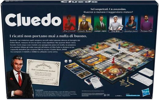 Juego De Mesa - Cluedo Refresh - Hasbro