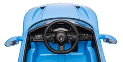 Coche Eléctrico Maserati Azul para Niños 12 V