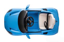 Coche Eléctrico Maserati Azul para Niños 12 V